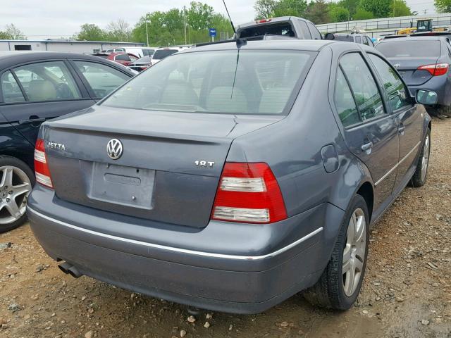 3VWSE69M04M013057 - 2004 VOLKSWAGEN JETTA GLS GRAY photo 4