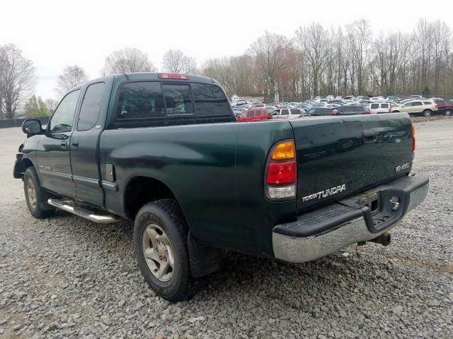 5TBBT4410YS054054 - 2000 TOYOTA TUNDRA ACCESS CAB  photo 3