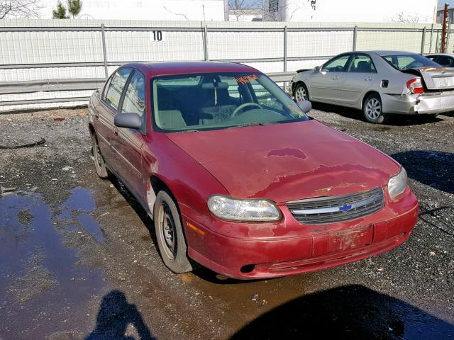 1G1ND52F44M661711 - 2004 CHEVROLET CLASSIC BURGUNDY photo 1