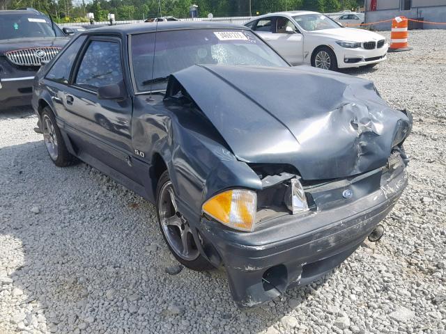 1FACP42EXNF154041 - 1992 FORD MUSTANG GT GREEN photo 1