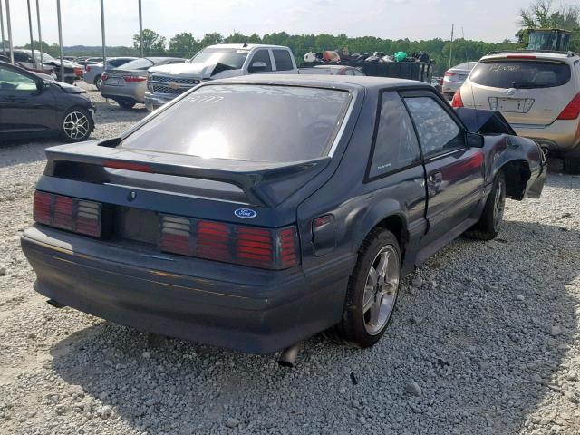 1FACP42EXNF154041 - 1992 FORD MUSTANG GT GREEN photo 4