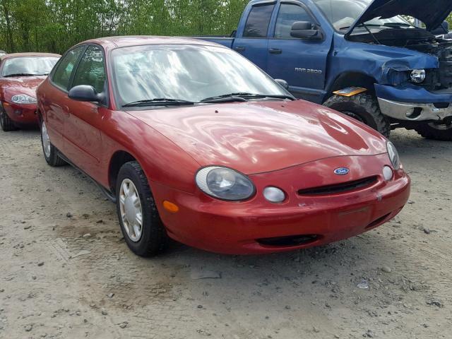 1FALP52U6VG156148 - 1997 FORD TAURUS GL RED photo 1