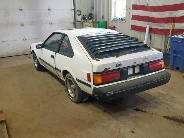 JT2RA64L4F6250805 - 1985 TOYOTA CELICA GT WHITE photo 3