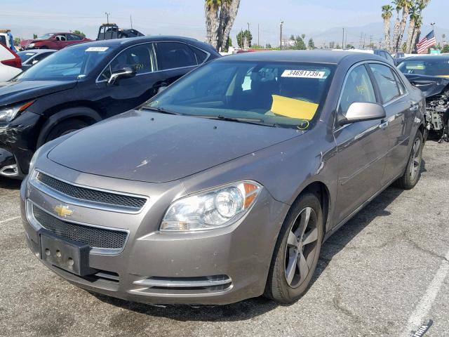 1G1ZC5E09CF108079 - 2012 CHEVROLET MALIBU 1LT TAN photo 2