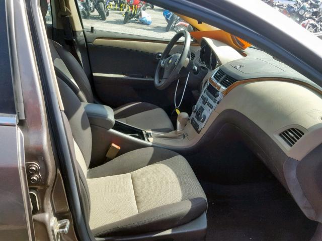 1G1ZC5E09CF108079 - 2012 CHEVROLET MALIBU 1LT TAN photo 5