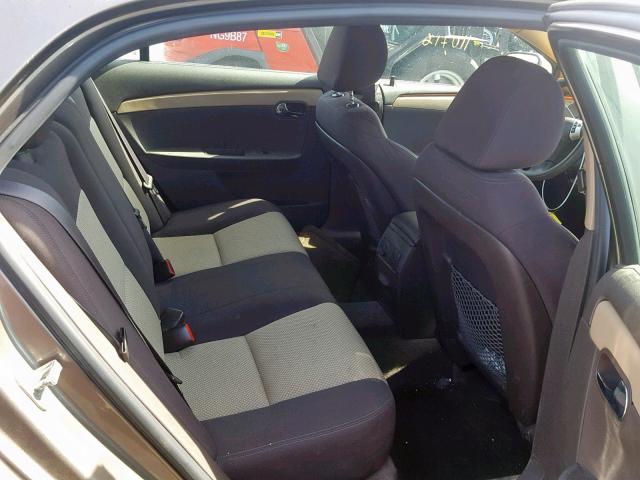 1G1ZC5E09CF108079 - 2012 CHEVROLET MALIBU 1LT TAN photo 6