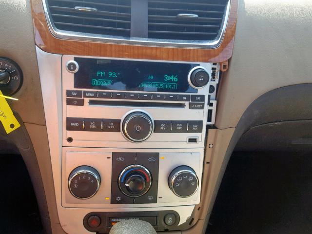 1G1ZC5E09CF108079 - 2012 CHEVROLET MALIBU 1LT TAN photo 9