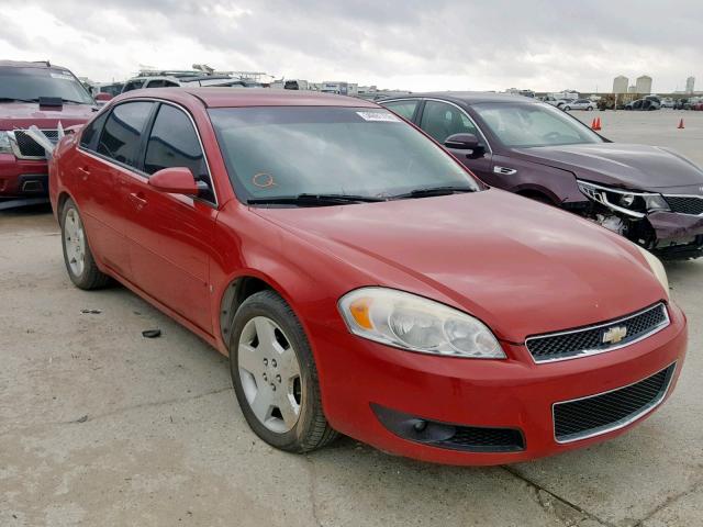 2G1WD58C789112105 - 2008 CHEVROLET IMPALA SUP 红色 照片 1