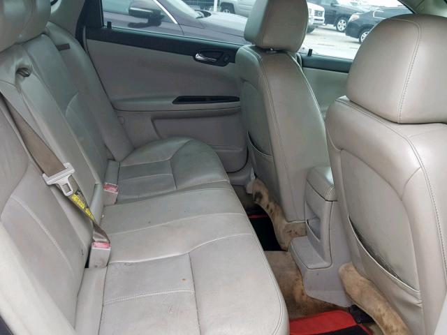 2G1WD58C789112105 - 2008 CHEVROLET IMPALA SUP 红色 照片 6