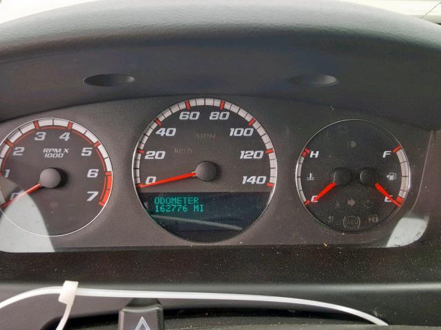 2G1WD58C789112105 - 2008 CHEVROLET IMPALA SUP 红色 照片 8