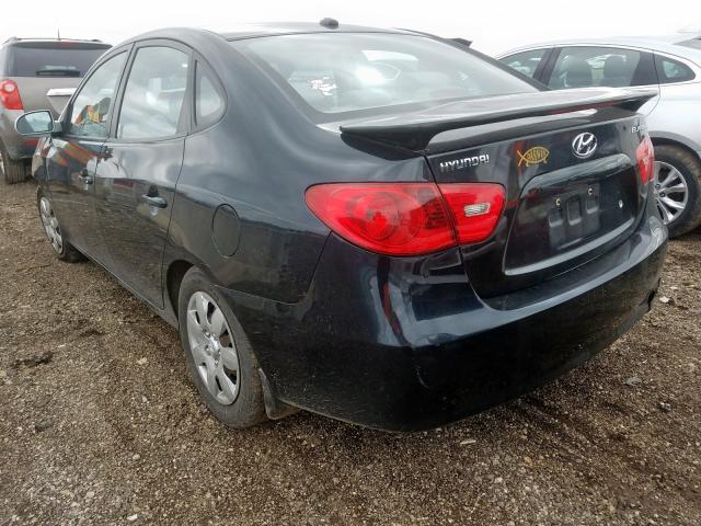 KMHDU46D48U300227 - 2008 HYUNDAI ELANTRA GLS  photo 3