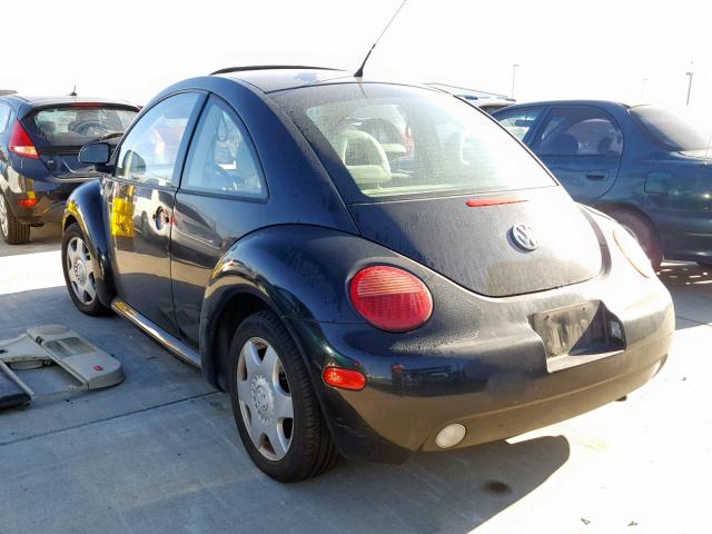 3VWCC21C7YM441669 - 2000 VOLKSWAGEN NEW BEETLE Schwarz Foto 3
