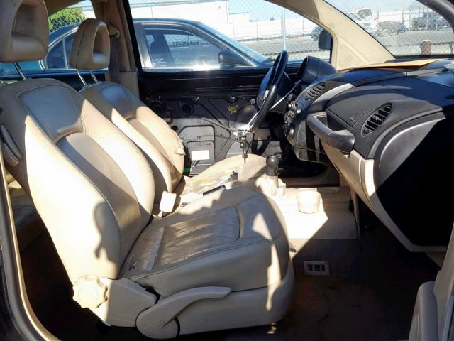 3VWCC21C7YM441669 - 2000 VOLKSWAGEN NEW BEETLE Schwarz Foto 5