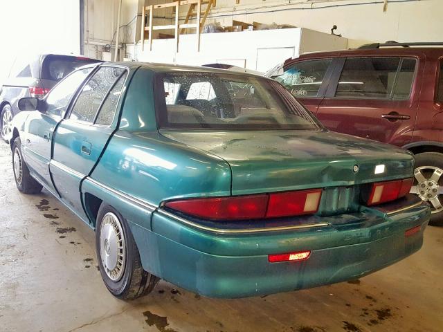 1G4NJ52T4VC432387 - 1997 BUICK SKYLARK CU GREEN photo 3