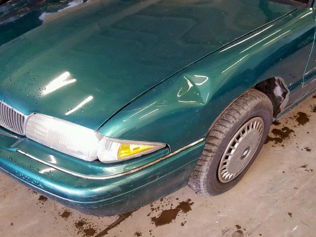 1G4NJ52T4VC432387 - 1997 BUICK SKYLARK CU GREEN photo 9