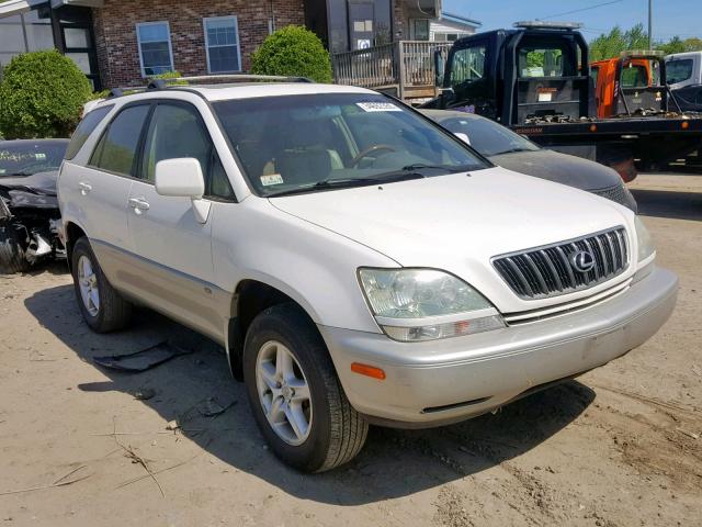 JTJHF10UX10217113 - 2001 LEXUS RX 300 WHITE photo 1