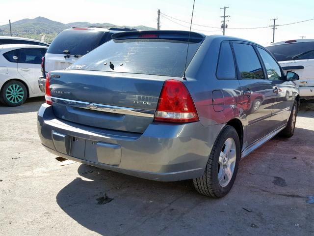 1G1ZU648X5F207054 - 2005 CHEVROLET MALIBU MAX 石墨色 照片 4