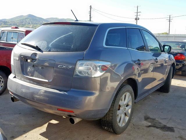 JM3ER293780189883 - 2008 MAZDA CX-7 GRAY photo 4