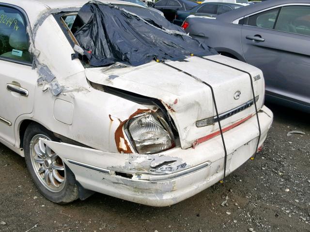 KMHFU45E12A217169 - 2002 HYUNDAI XG 350 WHITE photo 9