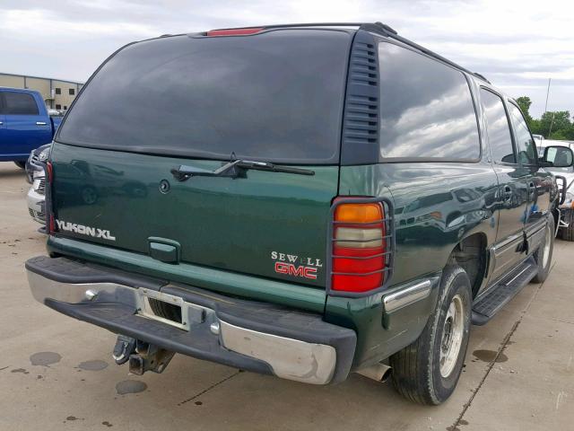 3GKEC16T61G146098 - 2001 GMC YUKON XL C GREEN photo 4