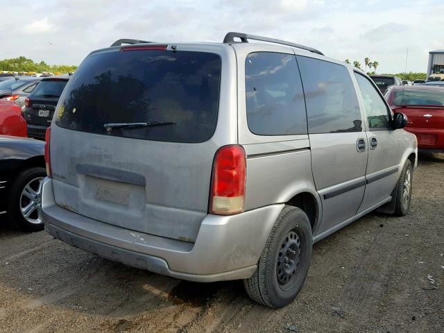 1GNDU03L85D209022 - 2005 CHEVROLET UPLANDER SILVER photo 4