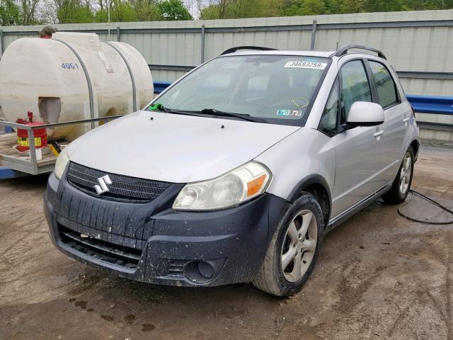 JS2YB413775100192 - 2007 SUZUKI SX4 SILVER photo 2