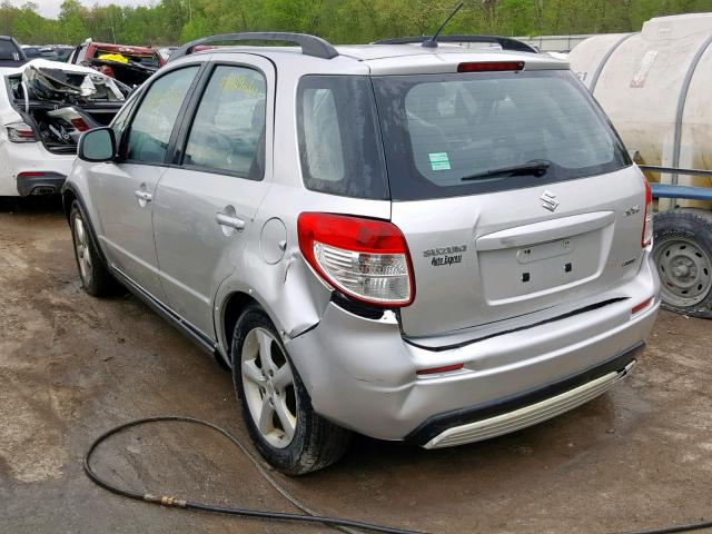 JS2YB413775100192 - 2007 SUZUKI SX4 SILVER photo 3