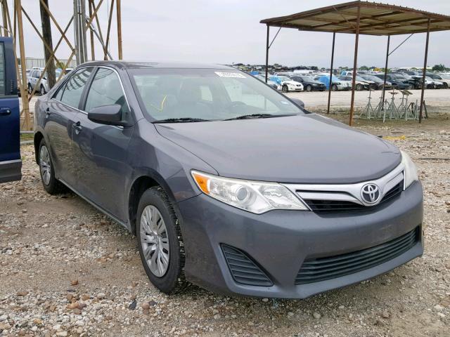 4T1BF1FK3EU399701 - 2014 TOYOTA CAMRY L GRAY photo 1