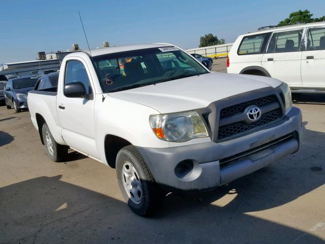 5TFNX4CNXBX004227 - 2011 TOYOTA TACOMA WHITE photo 1