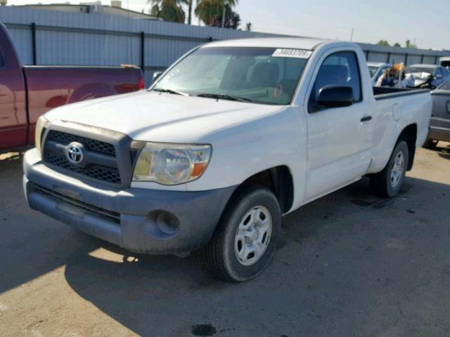 5TFNX4CNXBX004227 - 2011 TOYOTA TACOMA WHITE photo 2