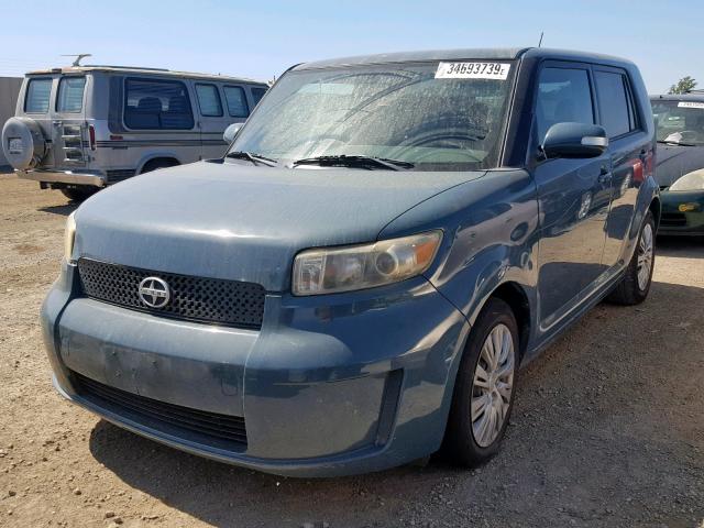 JTLKE50E181043081 - 2008 TOYOTA SCION XB 青色 照片 2