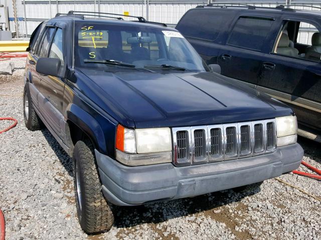 1J4FX58S6WC366779 - 1998 JEEP GRAND CHER BLACK photo 1