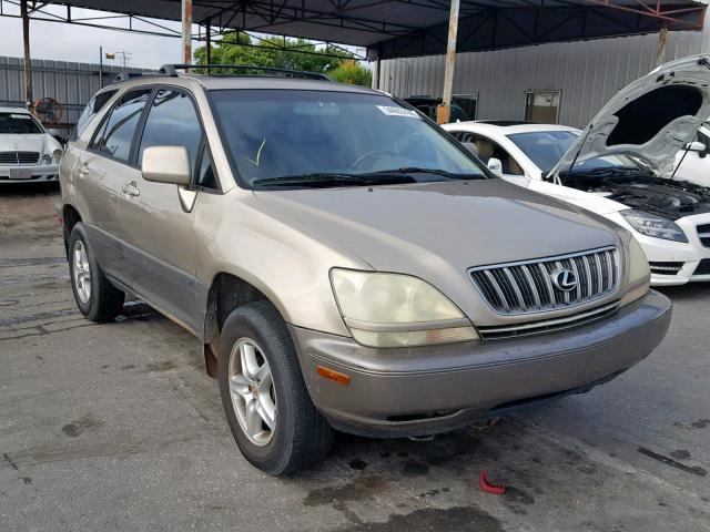 JTJGF10U510108733 - 2001 LEXUS RX 300 GOLD photo 1