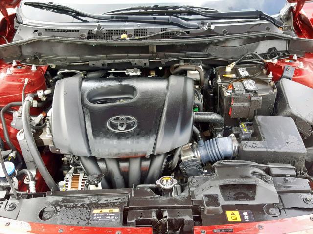 3MYDLBZV3GY137308 - 2016 TOYOTA SCION IA BURGUNDY photo 7