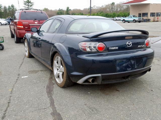 JM1FE173640113572 - 2004 MAZDA RX8 GRAY photo 3