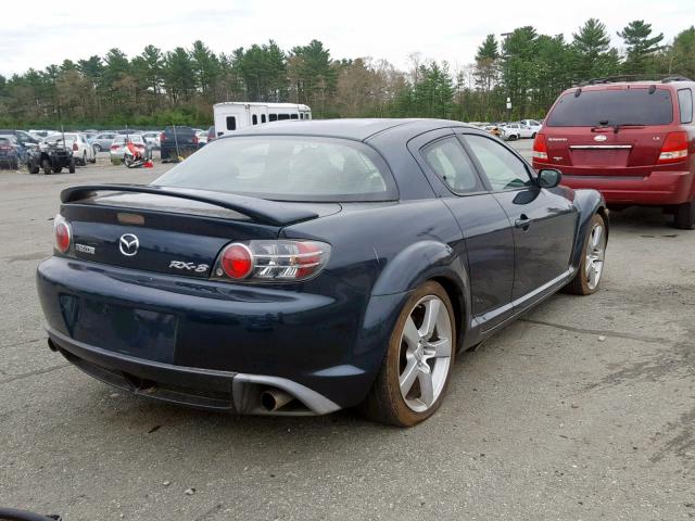 JM1FE173640113572 - 2004 MAZDA RX8 GRAY photo 4