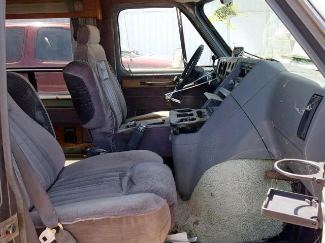 1GBEG25K8H7169648 - 1987 CHEVROLET SPORTVAN / GRAY photo 5