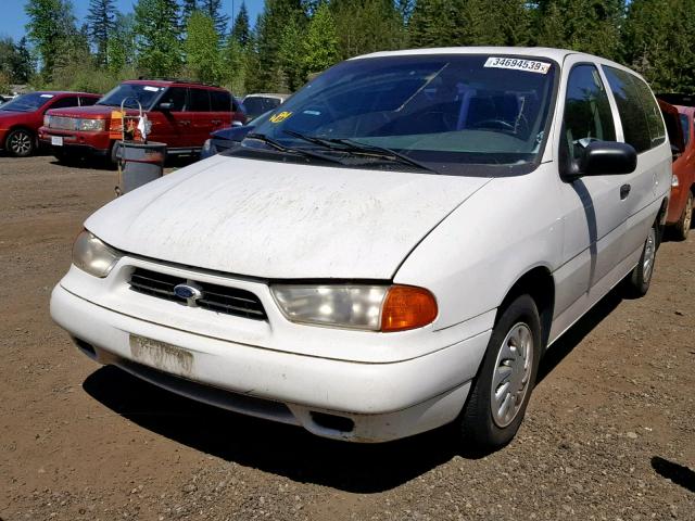 2FTDA54UXWBB38127 - 1998 FORD WINDSTAR WHITE photo 2