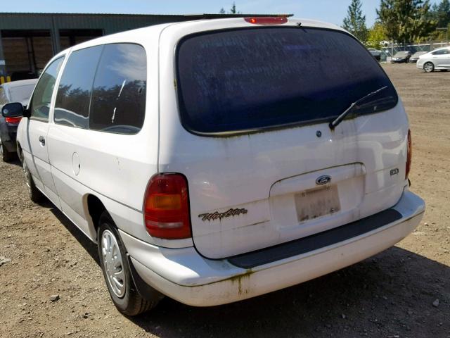 2FTDA54UXWBB38127 - 1998 FORD WINDSTAR WHITE photo 3