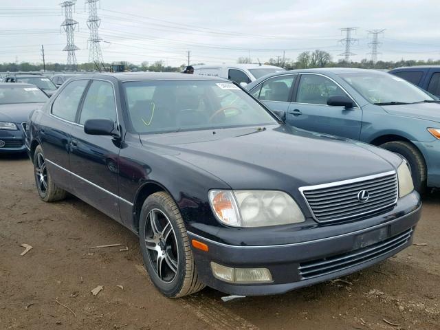 JT8BH28F3X0145421 - 1999 LEXUS LS 400 BLACK photo 1