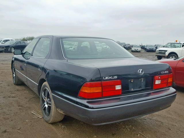 JT8BH28F3X0145421 - 1999 LEXUS LS 400 BLACK photo 3