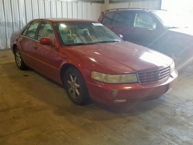 1G6KY5498YU149013 - 2000 CADILLAC SEVILLE ST RED photo 1