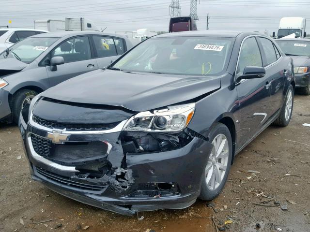 1G11H5SLXEF293081 - 2014 CHEVROLET MALIBU LTZ 黑色 照片 2