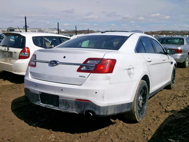 1FAHP2MT7HG114049 - 2017 FORD TAURUS POL WHITE photo 4