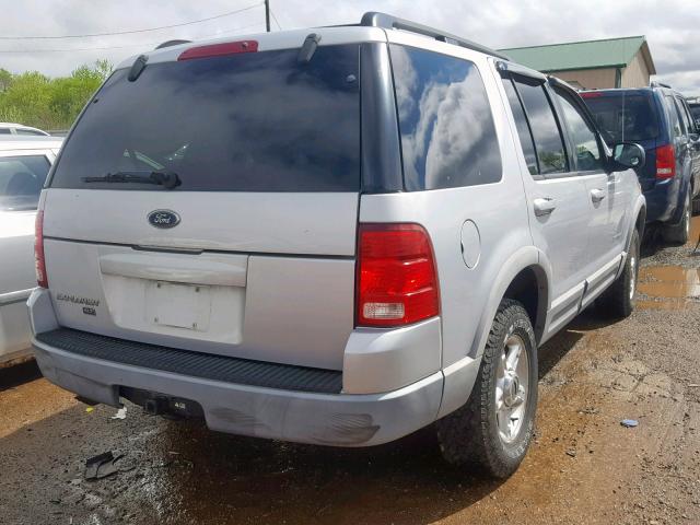 1FMZU73E02UB06435 - 2002 FORD EXPLORER X SILVER photo 4