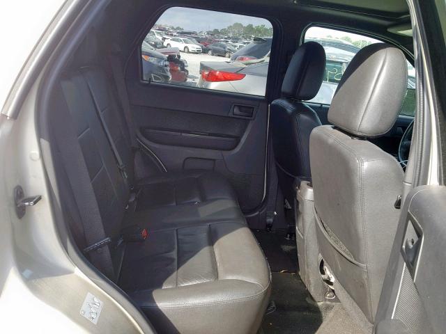 1FMCU0D77CKC75653 - 2012 FORD ESCAPE XLT GOLD photo 6