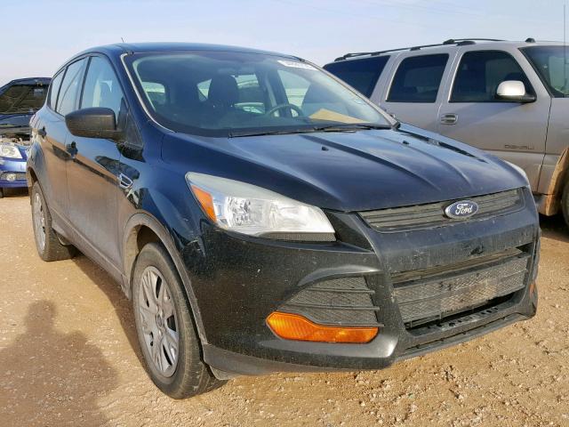 1FMCU0F75DUC44825 - 2013 FORD ESCAPE S BLACK photo 1