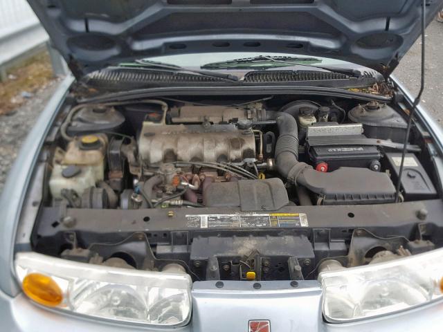 1G8ZS52832Z275842 - 2002 SATURN SL SPRING SILVER photo 7