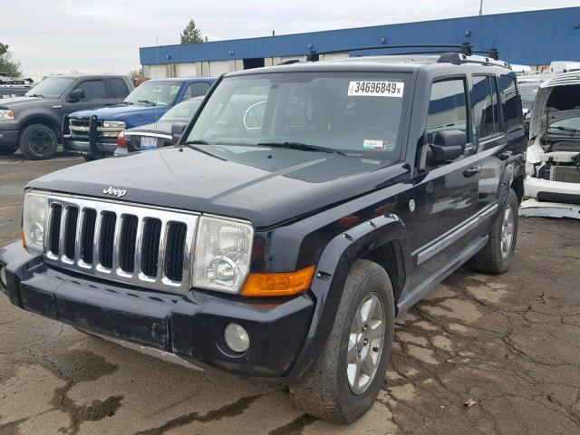 1J8HG58N96C127390 - 2006 JEEP COMMANDER 黑色 照片 2