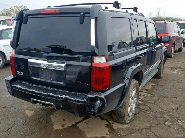 1J8HG58N96C127390 - 2006 JEEP COMMANDER 黑色 照片 4